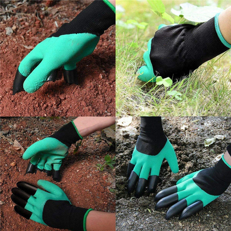 男士女士通用园林手套手指爪子鹰爪花园园艺挖土种花爪子
